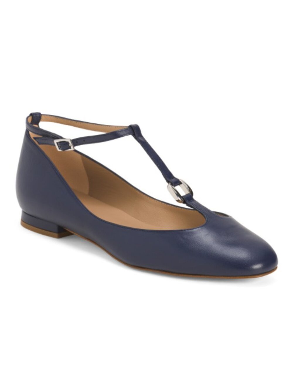 LK BENNETT Made In Spain Leather Minna Oloid Mary Jane Flats